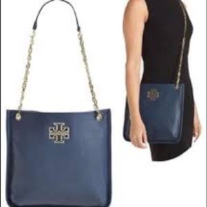 Tory Burch Britten Swing Bag Hudson Bay (Navy)